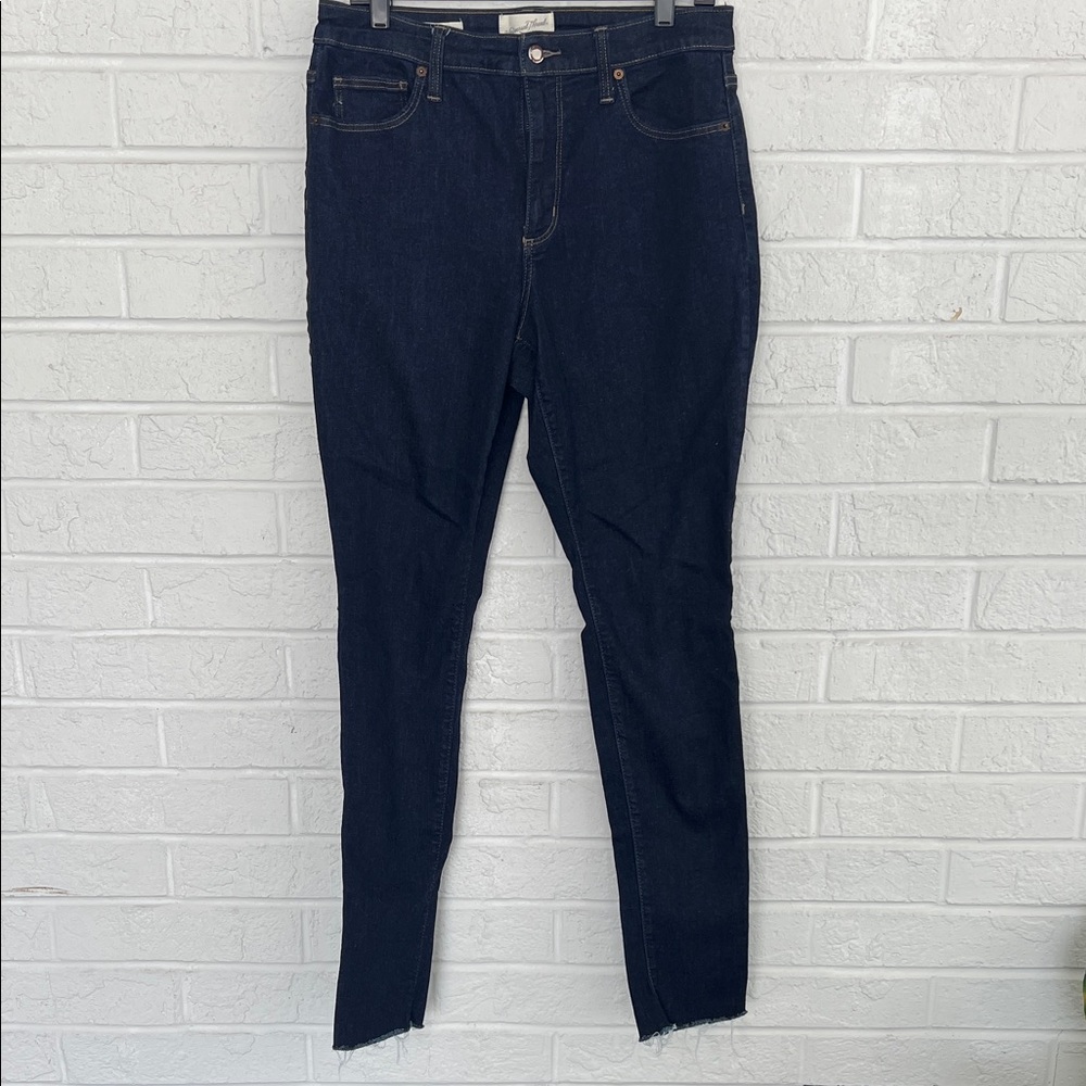 Universal Thread Blue Skinny Jeans High-Rise Stretch